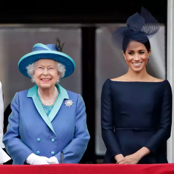 reina Isabel y Meghan Markle