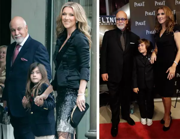 Su hijo Renee duró aproximadamente un año con el pelo largo.