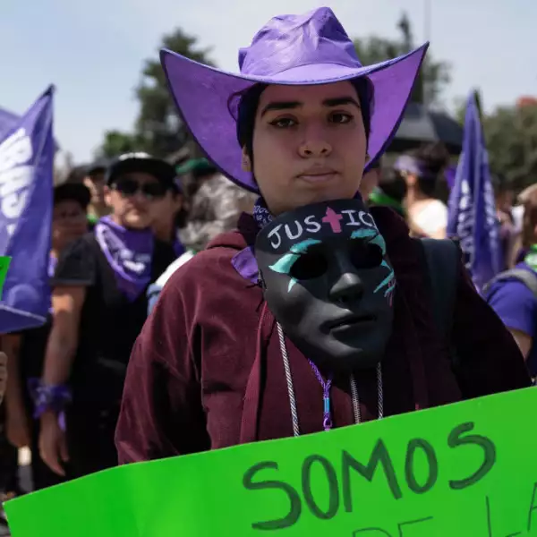 International Women's Day Demonstration In Mexico City