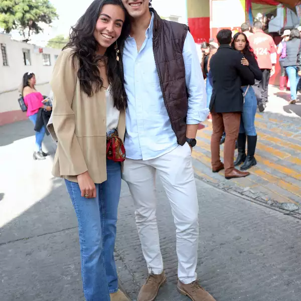 Franco Pérez y Fátima Morales