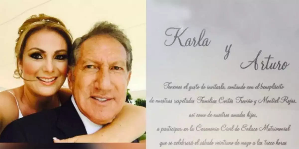 A sus 72 años de edad el ex gobernador del Estado de México se casó por cuarta ocasión. El matrimonio fue por lo civil con la michoacana Karla Cortés Treviño.