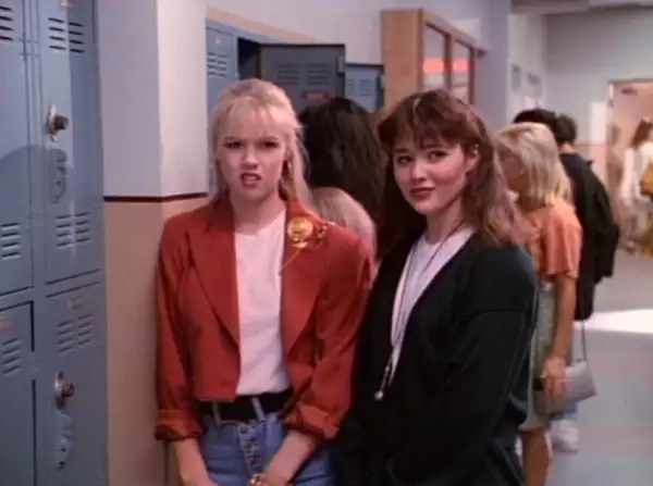 Jennie Garth y Shannen Doherty 