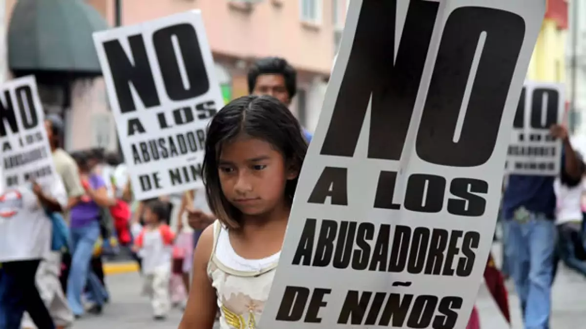 Protestas por abuso de menores