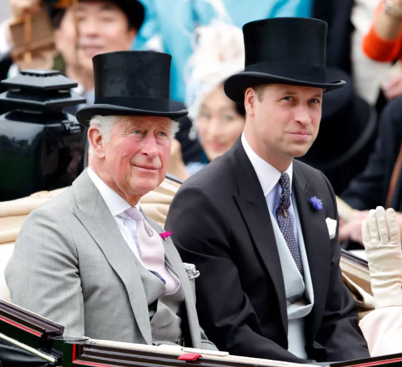 Príncipe Carlos y el príncipe William 