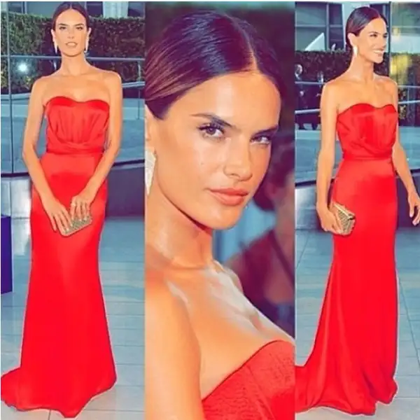 Alessandra Ambrosio nos presume su look para los Premios CFDA