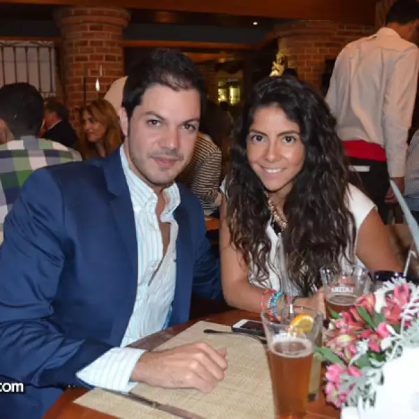 Germán Gutiérrez y Carolina Smith