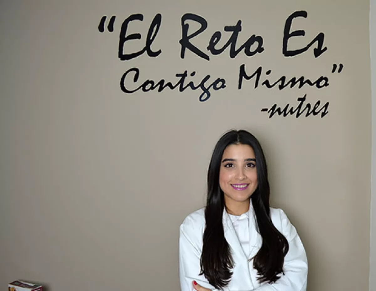 "El reto es contigo mismo" es la frase motivacional favorita de la nutrióloga.