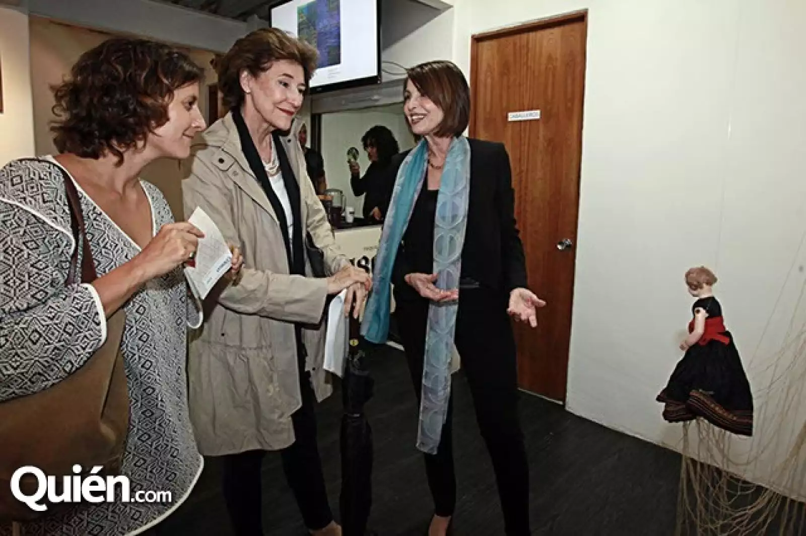Maria Morandi,Julienne Gallardo y Nina Menocal