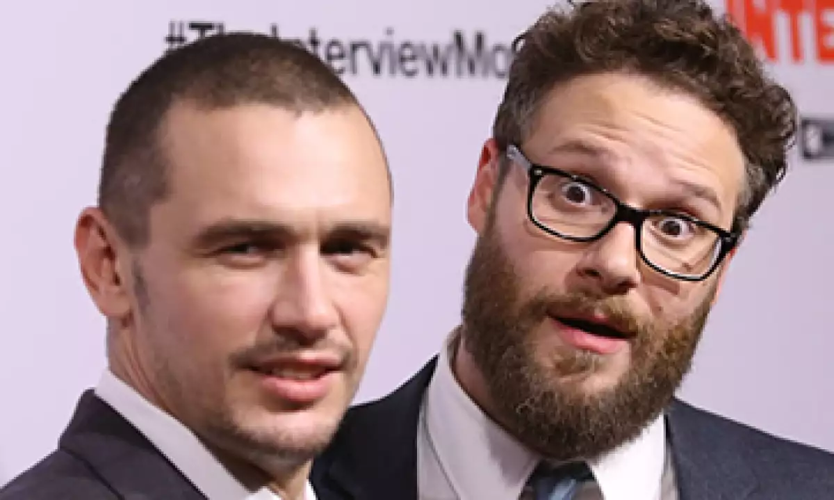 The Interview está protagonizada por James Franco (izq) y Seth Rogen (der). (Foto: Getty Images)