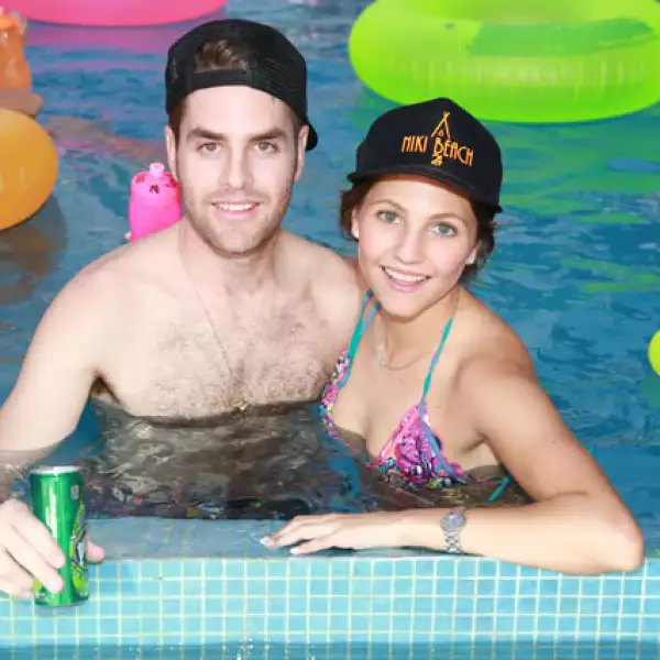 Mauricio Martínez y Natalia Salame