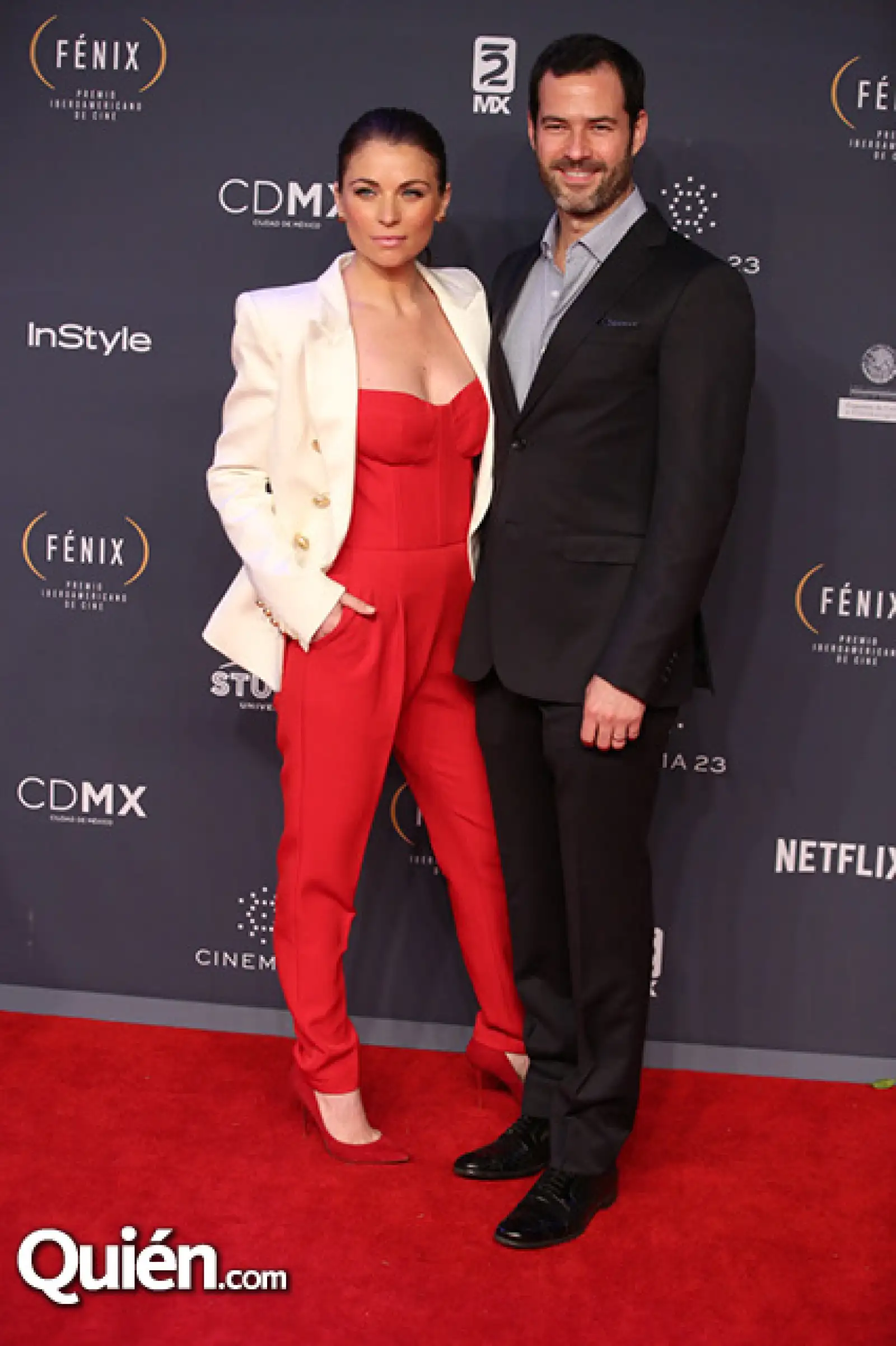Ludwika Paleta y Emiliano Salinas