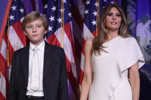 Barron y Melania