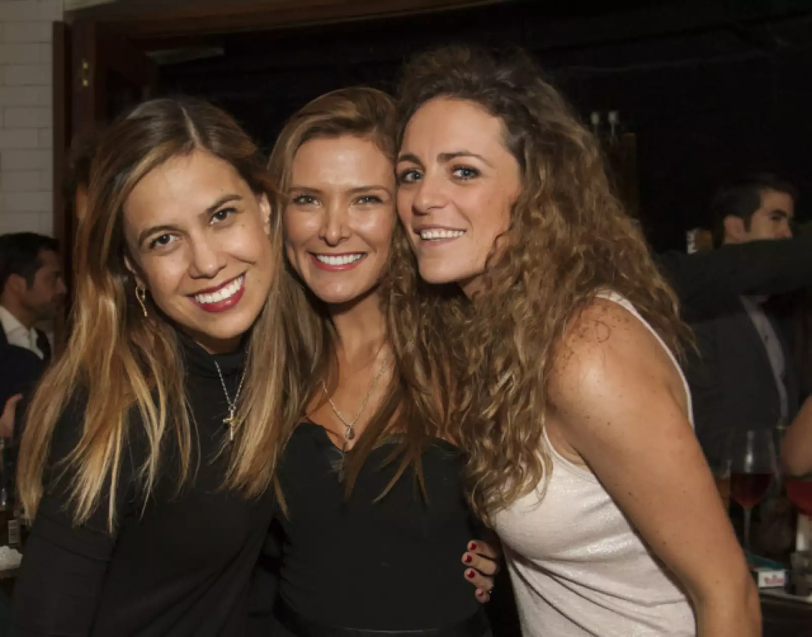 Mónica Topete, María Angélica y Teresa Germán