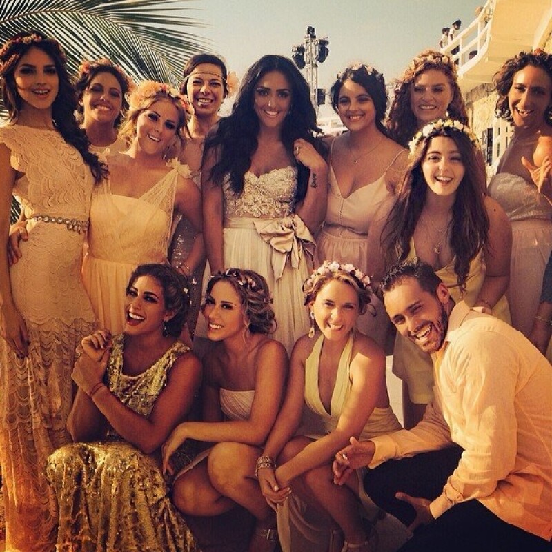La boda de Alessandra y Emanuel fue el evento más comentado del fin de semana.