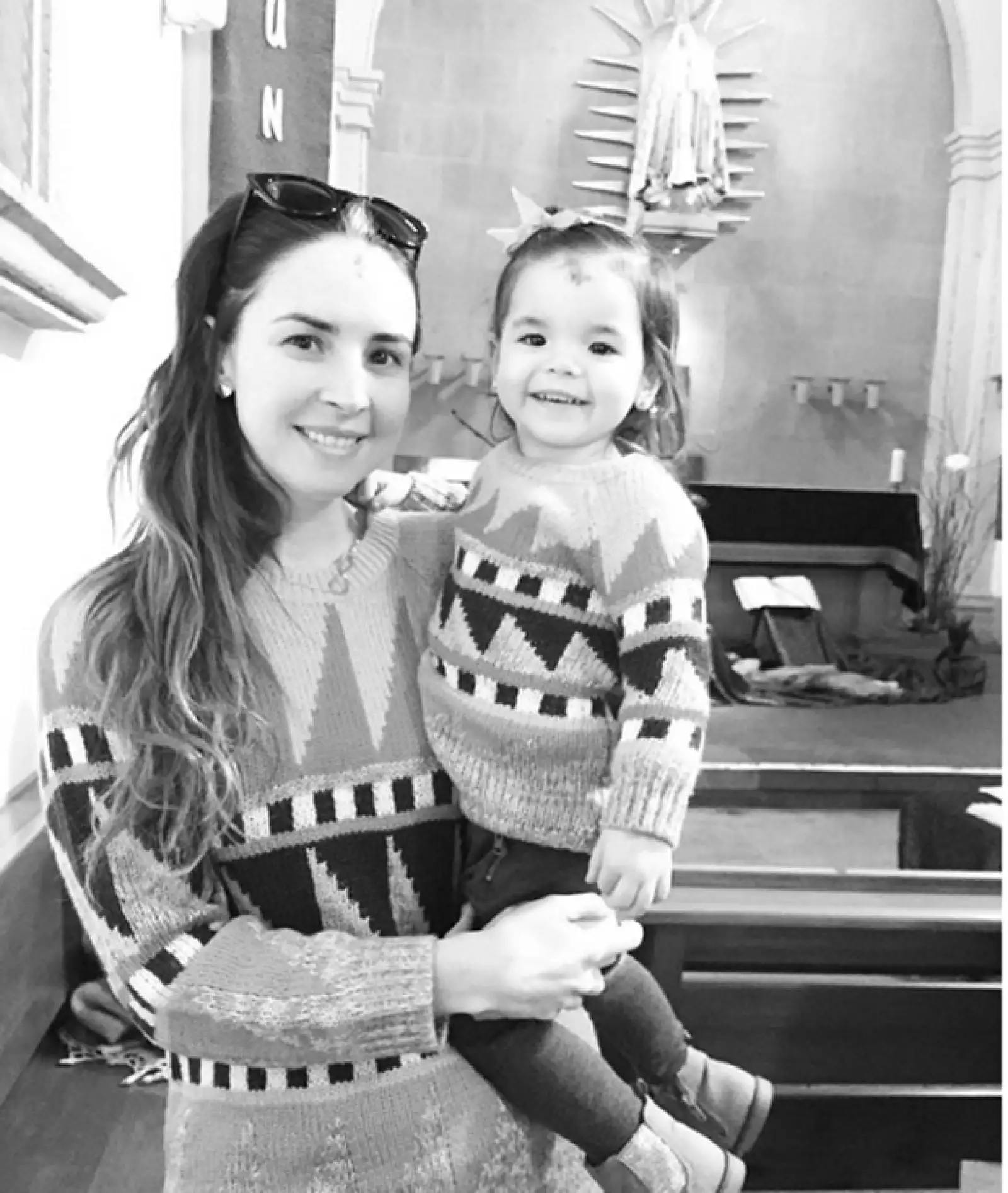 Mamá e hija derrichando estilo.