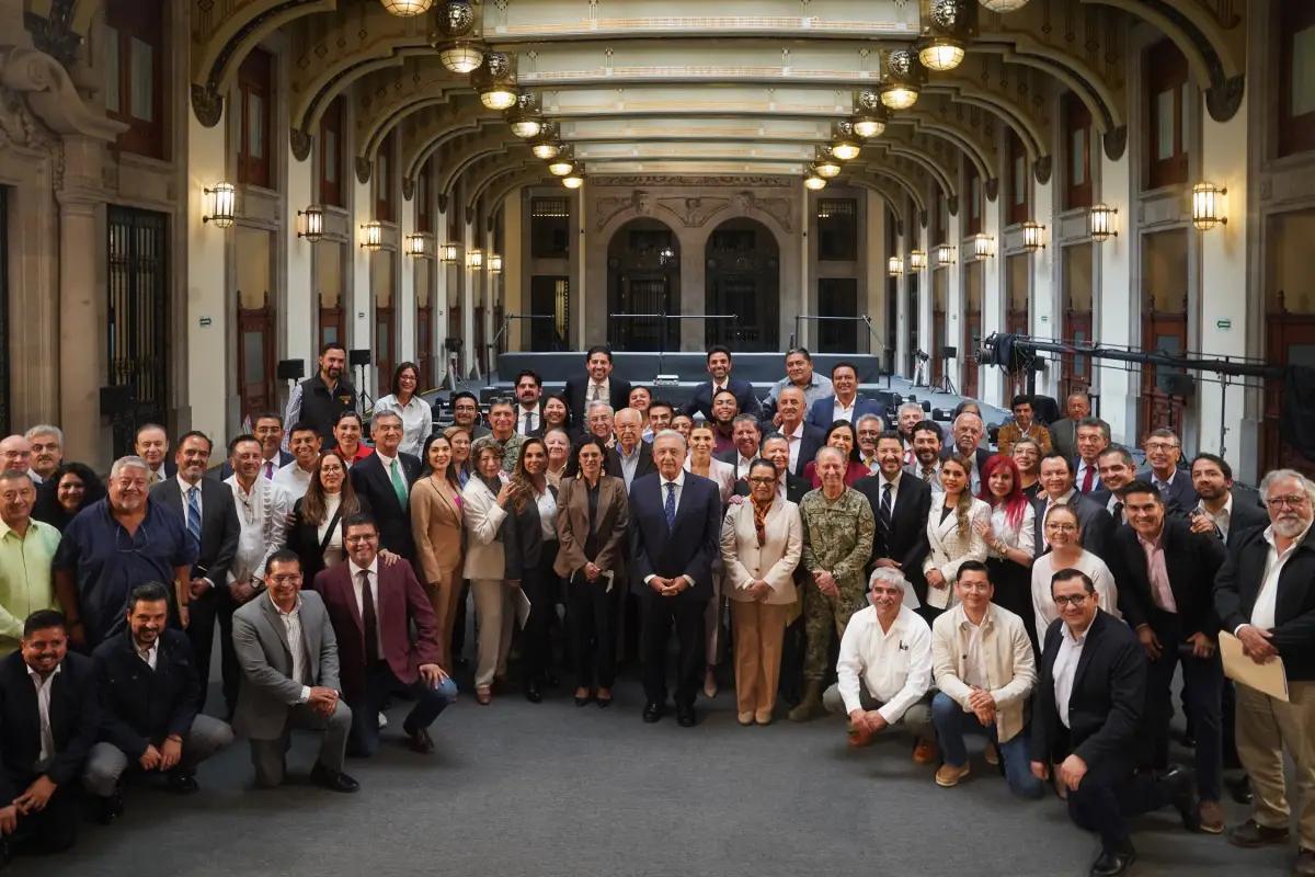 Reunión amlo con gobernadores
