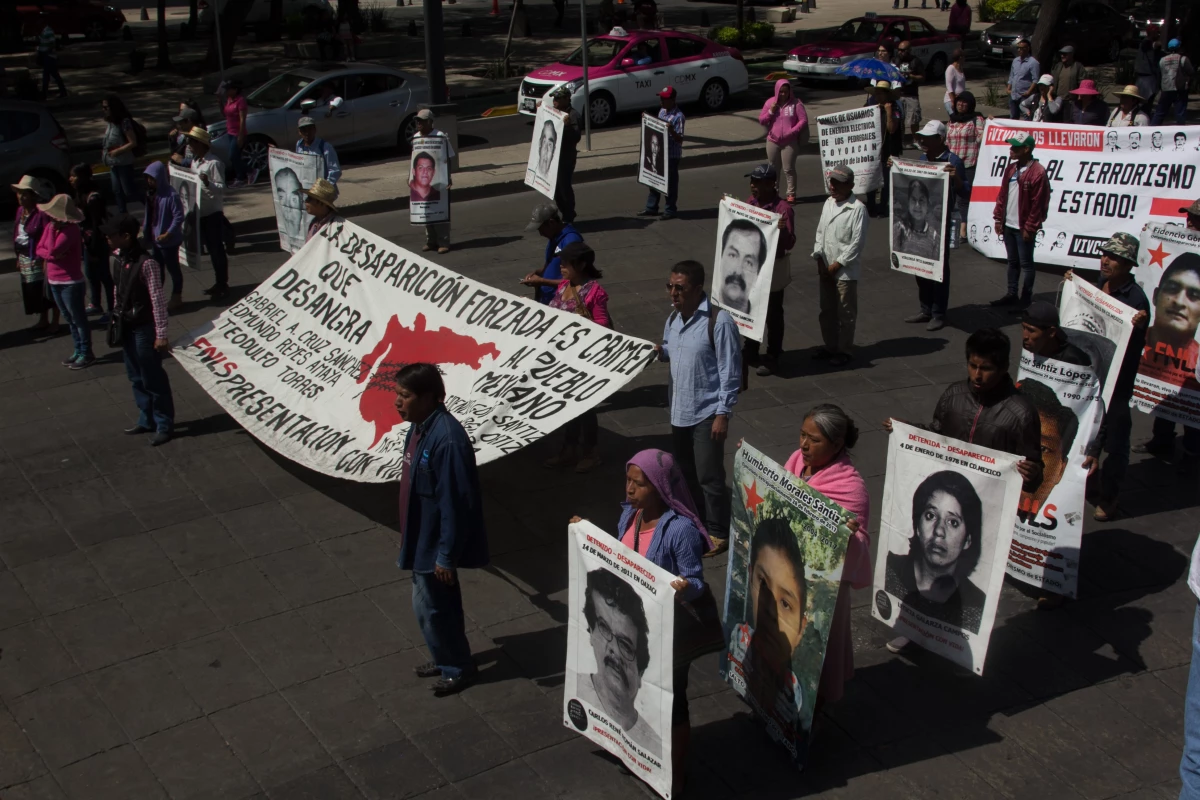 Manifestación desaparecidos