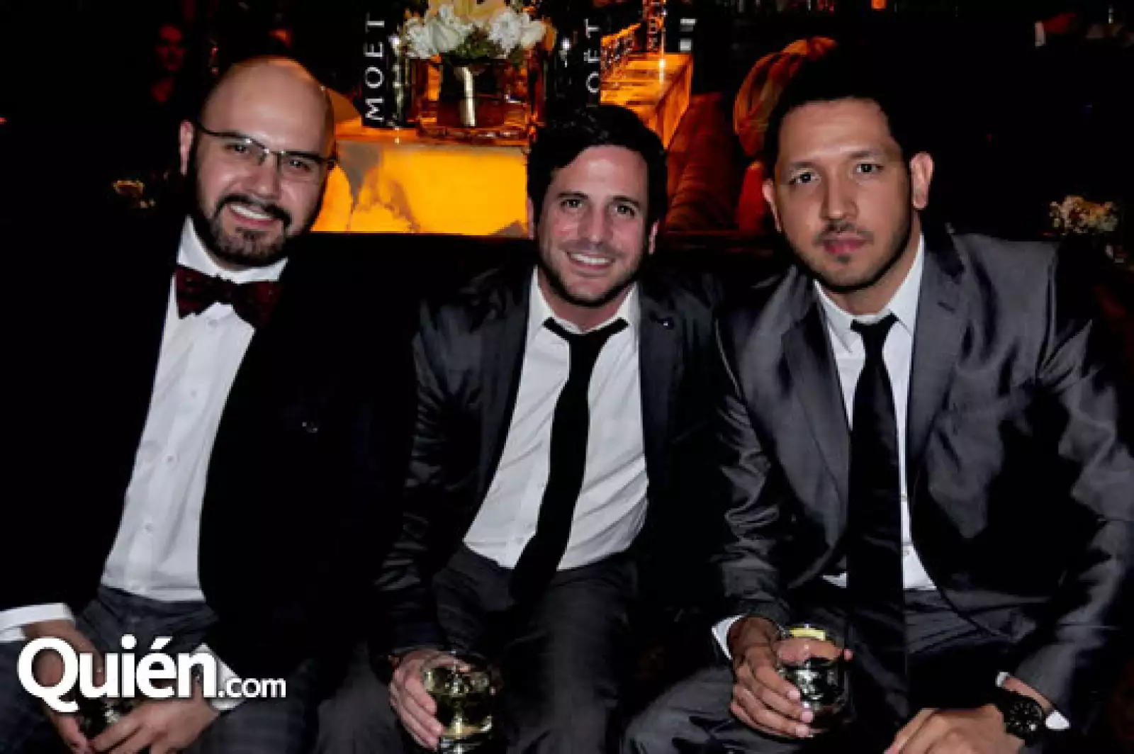 Romeo Cárdenas, Jorge Isoard y Daniel de la Garza