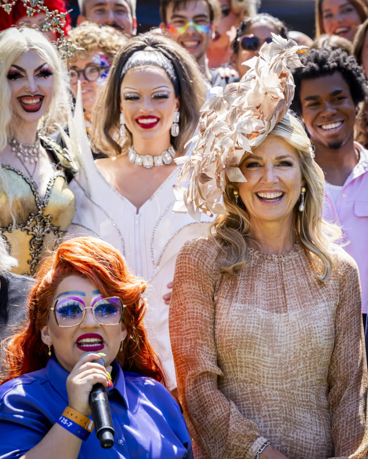 La reina Máxima de Holanda da el banderazo de salida al WorldPride en Amsterdam