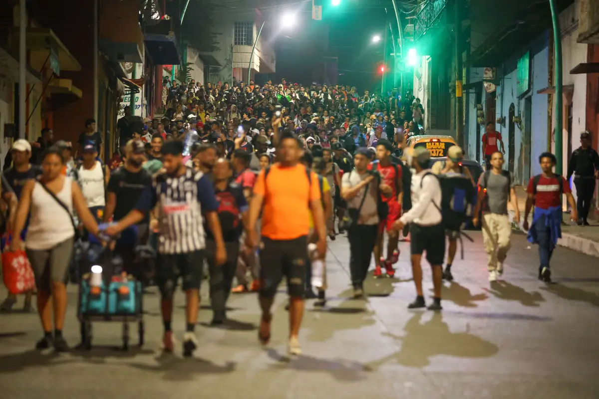 Tapachula Caravana Migrante