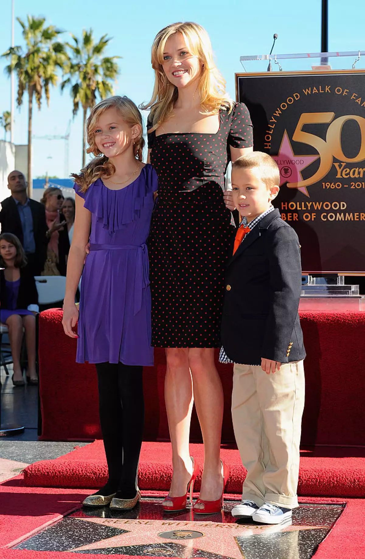 Reese Witherspoon Honored On The Hollywood Walk Of Fame