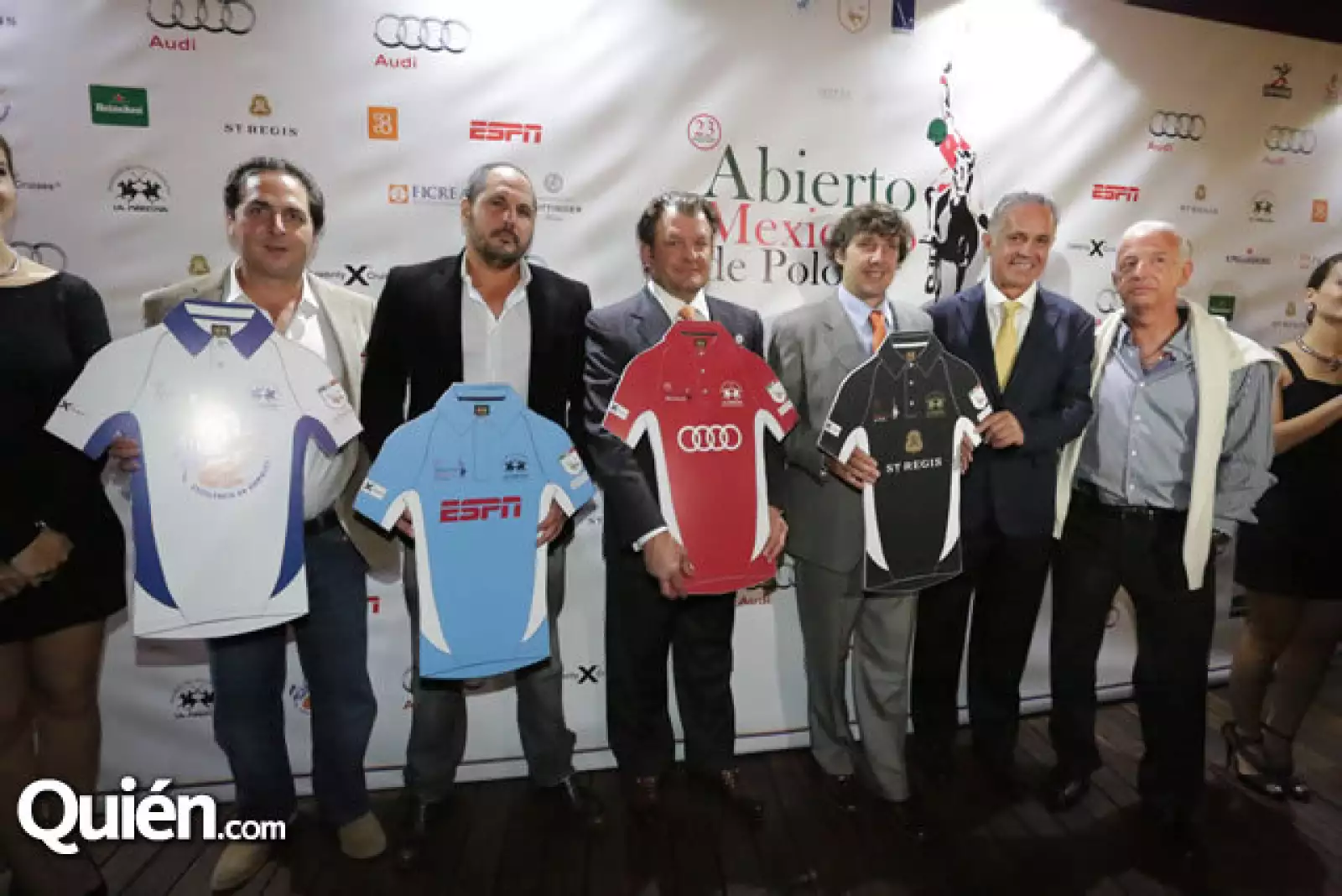 Diego Solórzano, Olavo Novaes, Billy Steta, Miguel Gómez de Parada, Carlos Gracida y Pepe Valdéz