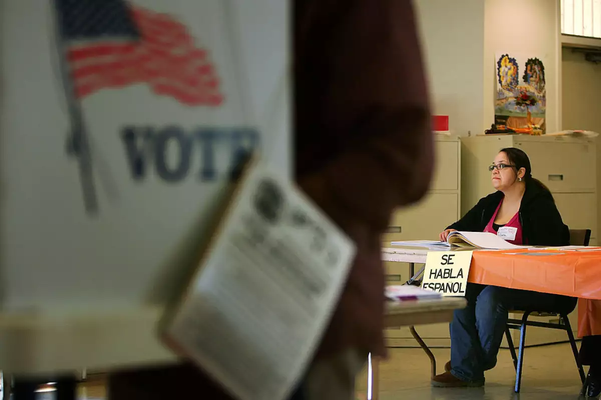 California Voters Participate In The State's Pivotal Primary