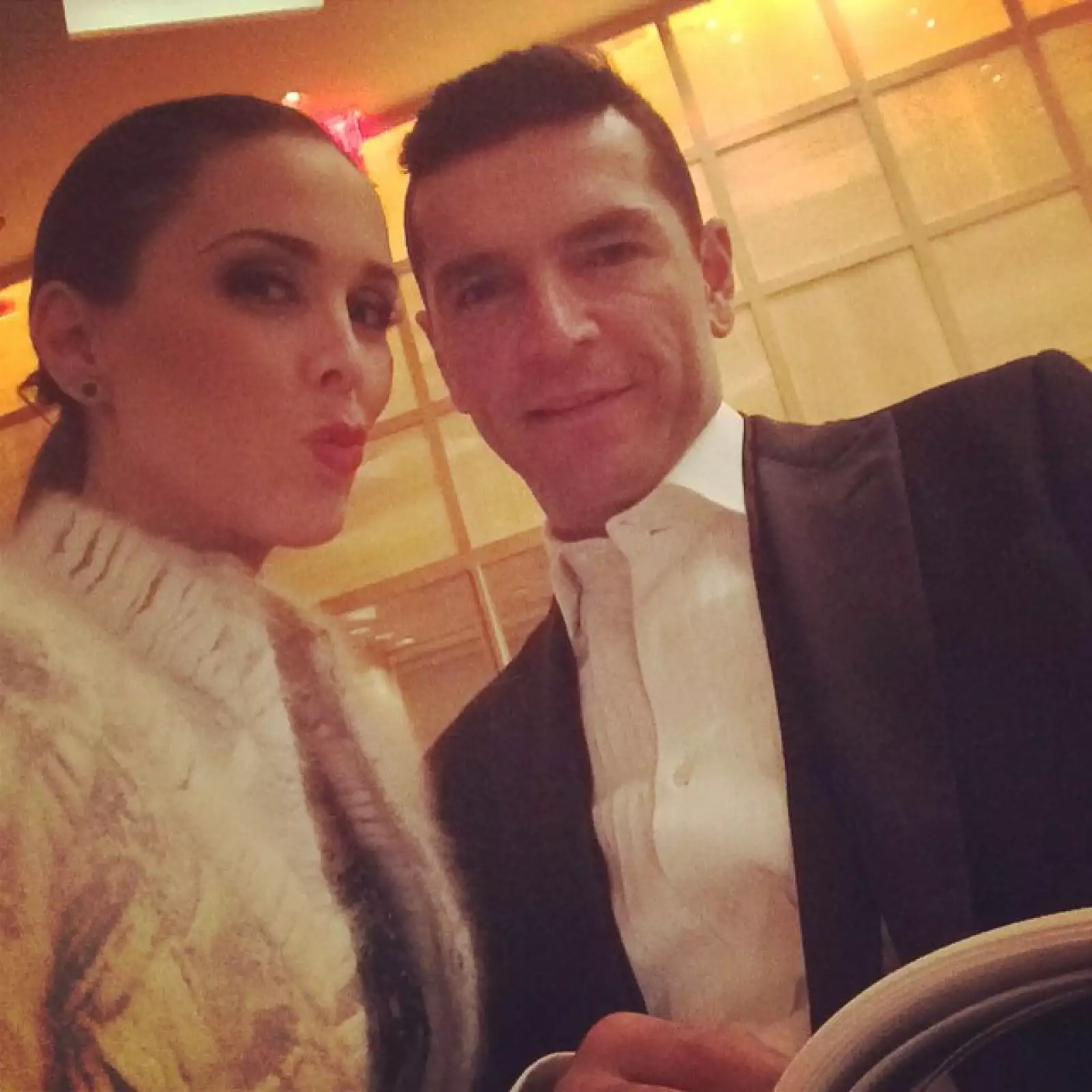 Jacky y Martín en el after party de los premios Lo Nuestro.