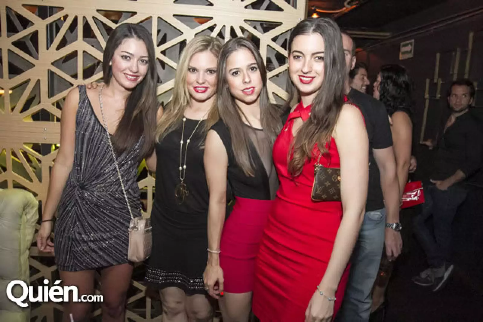 Lucía Sandoval,Regina Salinas,Paulina Niño de Rivera y Cassandra Ross