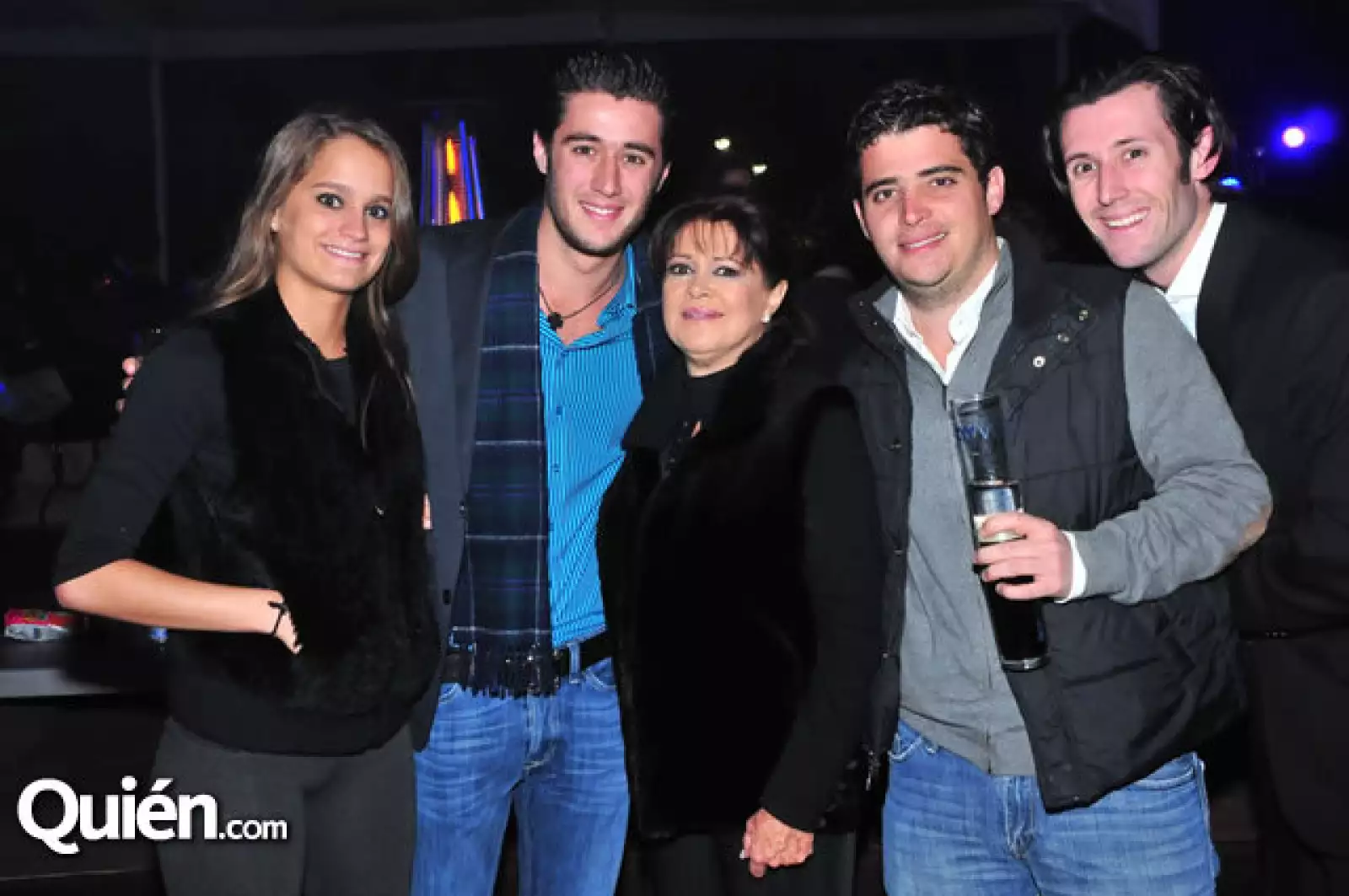Jimena Orvañanos, Joaquín Hirschfeld, Paty Orvañanos, Héctor Lebrija y Jorge Hirschfeld