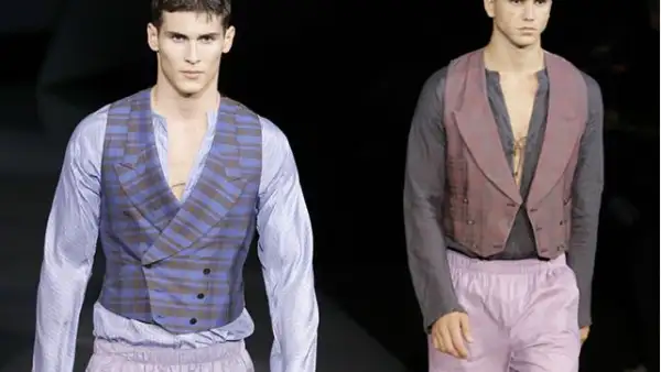 Colección Primavera-Verano de Giorgio Armani.