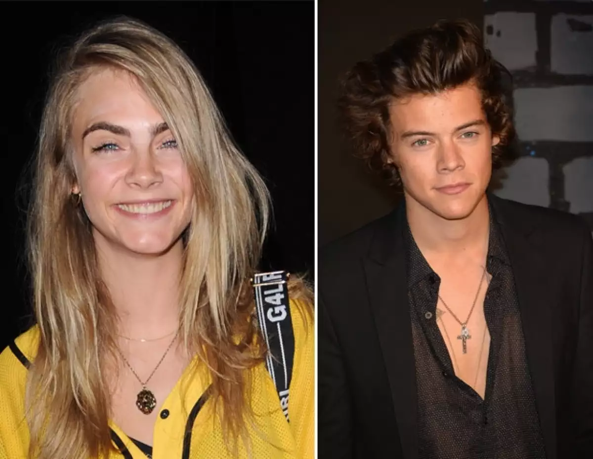 Harry y Cara son muy buenos amigos.