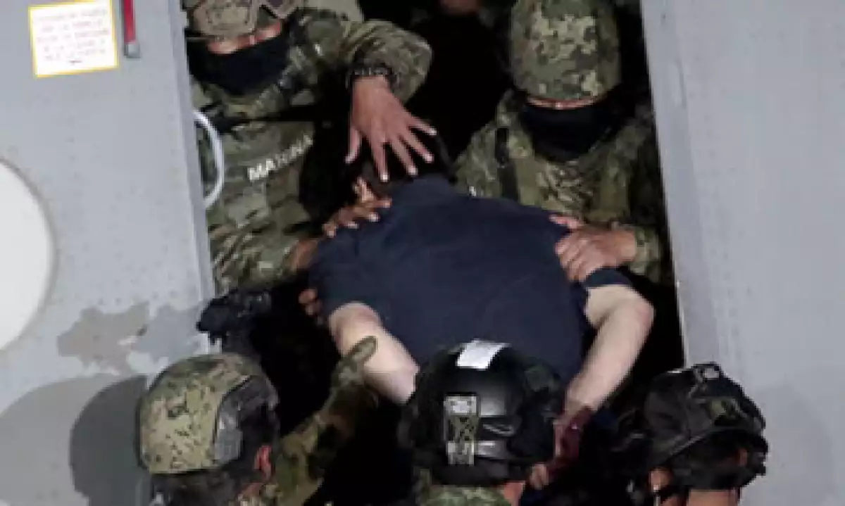 Guzmán Loera fue detenido el viernes(Foto: AFP)