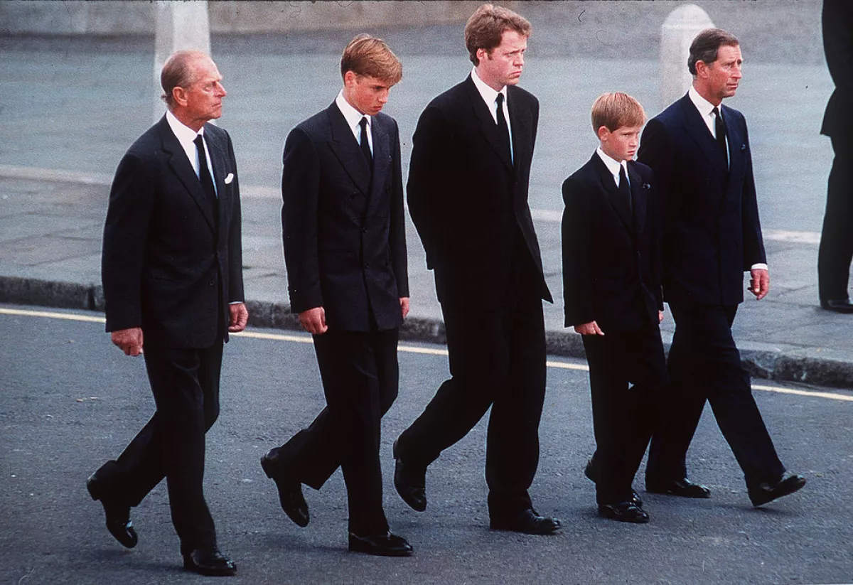 Procesión funeral princesa Diana