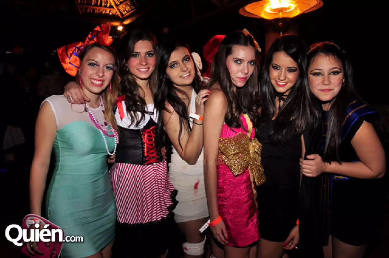 Alejandra Garate,Cata Poblete,Andrea Espinosa,Ivanna Martínez,Mariana Castro y Dena Tafich