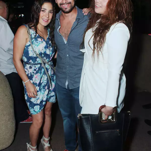 Michelle Miranda,Joaquín Villegas y Abigail Tovar