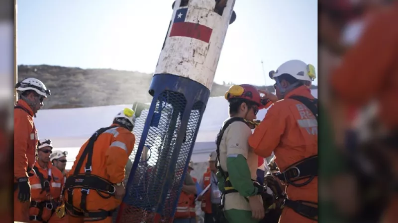 recorrido capsula mineros