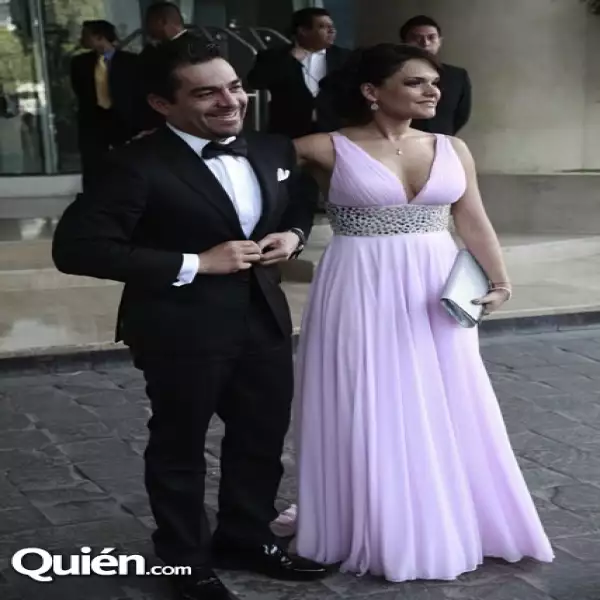 Omar Chaparro y Lucia Ruiz