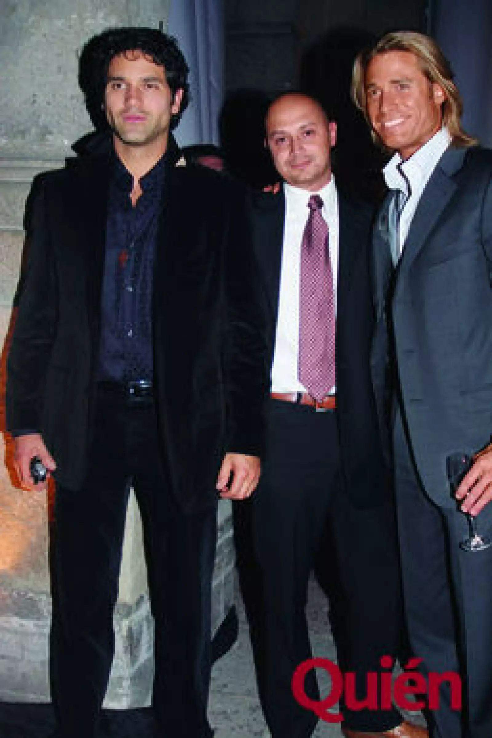 Valentino Lanus, Daniel Rendón, Sebastian Rully