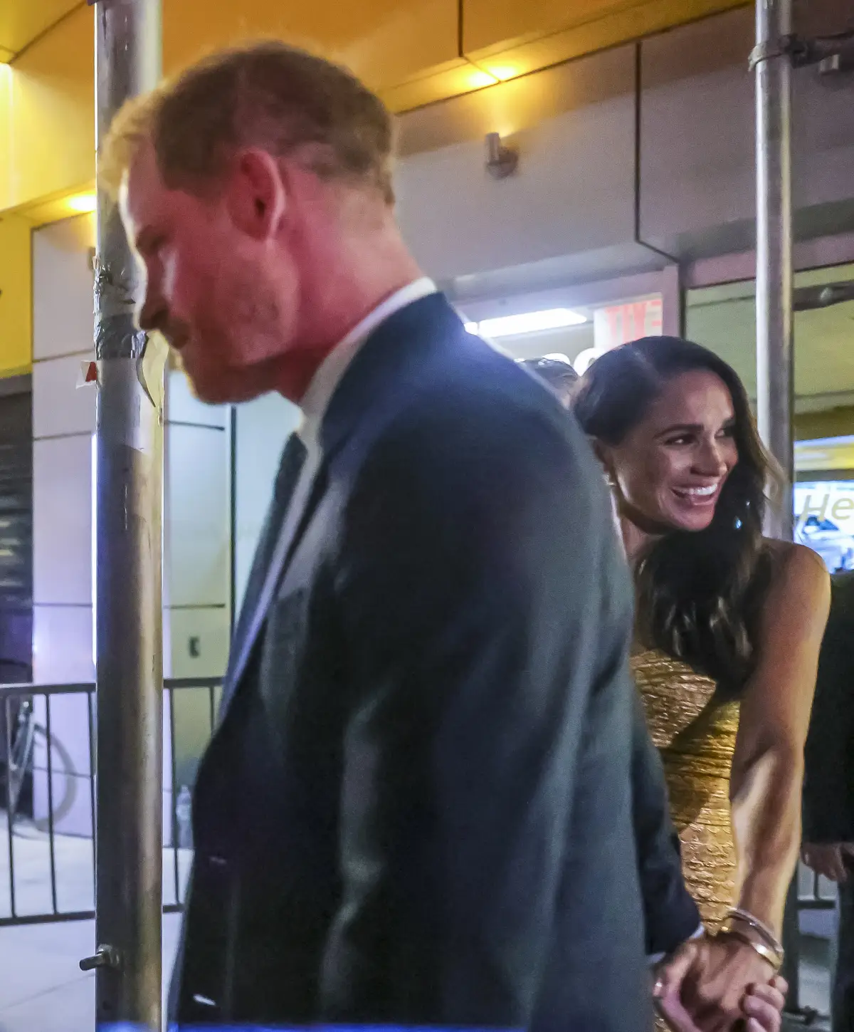 El príncipe Harry y Megan Markle estuvieron de visita en Nueva York
