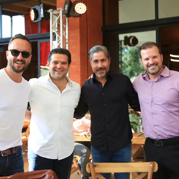 Nacho Llantada, Paco Cienfuegos , Tallo Safa y Alfredo Martínez