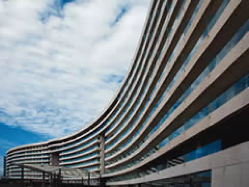 El Resort se compone de cinco cuerpos y es sólo  una parte del conjunto. (Foto: Alessandro Bo)