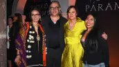 Rodrigo y Mónica Prieto con Yalitza Aparicio