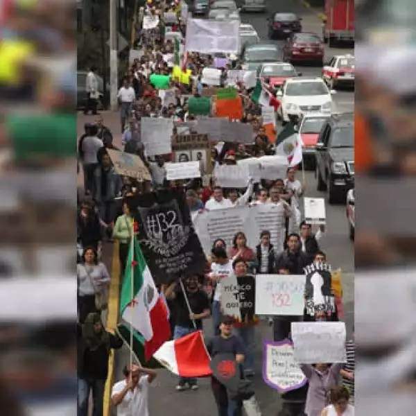 protesta contra peña nieto en xalapa