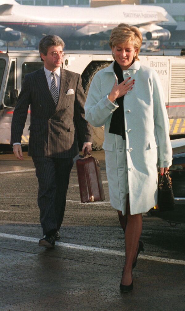 Patrick Jephson y Lady Di