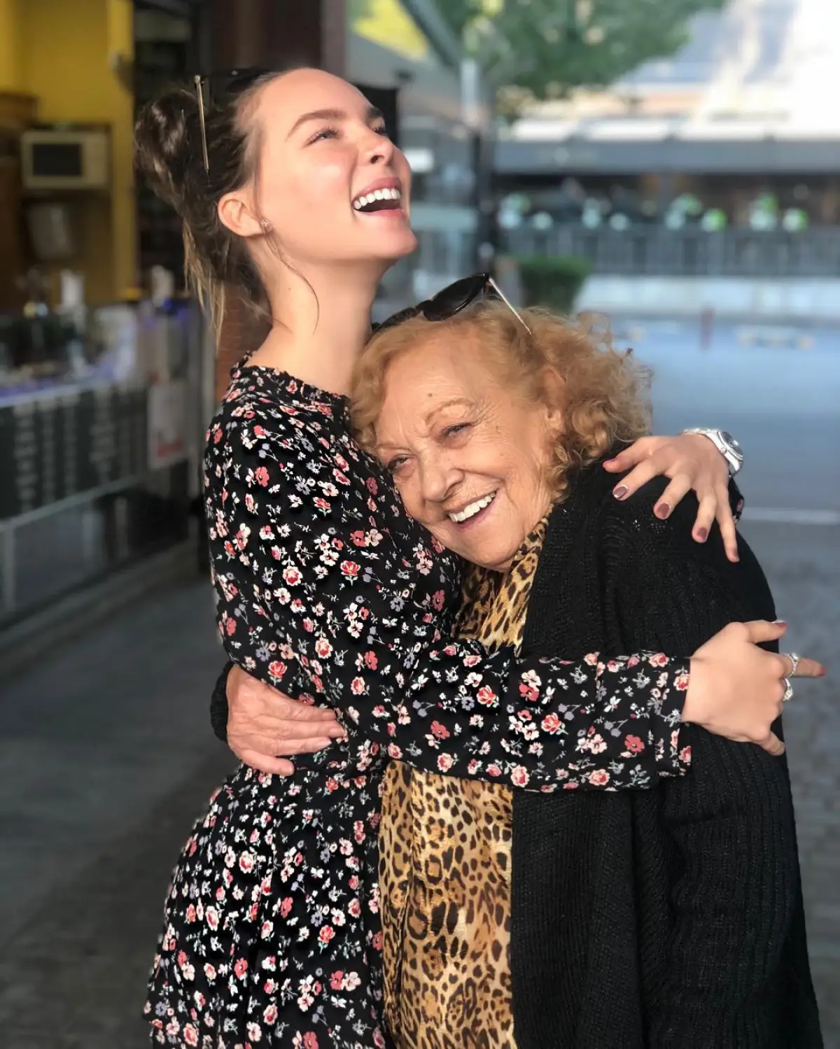Belinda y su abuelita 