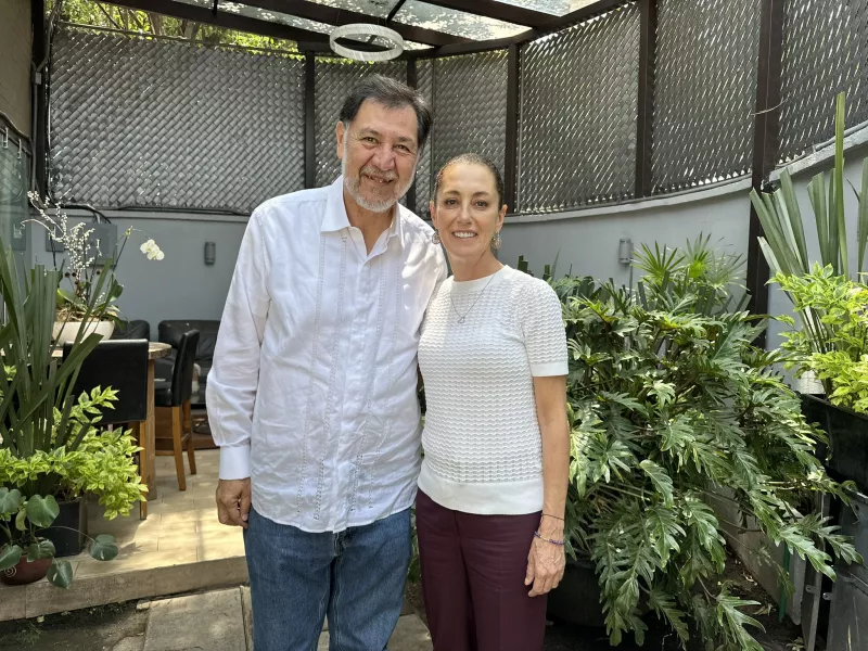 Claudia Sheinbaum nombra a Gerardo Fernández Noroña vocero oficial