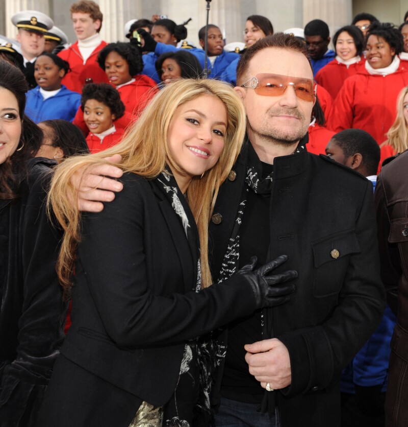 Shakira y Bono