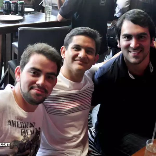 Sergio Orozco, César Bonilla y José Luis González