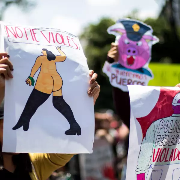 Protesta_Violaciones_Policia